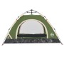 Tenda da Campeggio 2 Persone Verde a Rilascio Rapido
