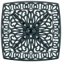 Tavolo da Giardino Verde 53x53x53 cm in Alluminio Pressofuso
