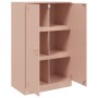 Credenza Rosa 67x39x107 cm in Acciaio