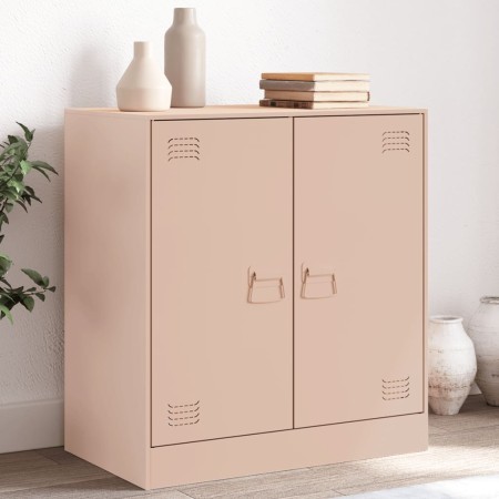 Credenza Rosa 67x39x73 cm in Acciaio