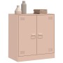 Credenza Rosa 67x39x73 cm in Acciaio