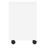 Supporto per Stampante con Ruote Bianco 41x32x48 cm