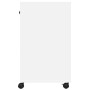 Supporto per Stampante con Ruote Bianco 60x40x68,5 cm