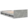 Giroletto Cassetto Grigio Cemento 90x190 cm Legno Multistrato