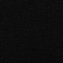 Letto con Materasso Nero 120x200 cm in Tessuto