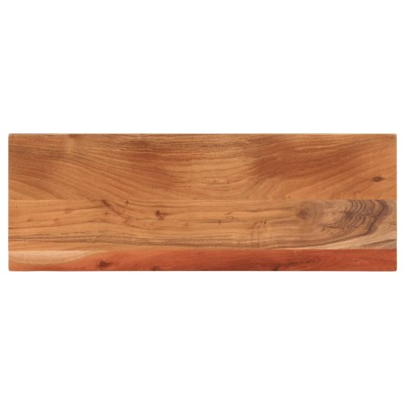 Piano per Tavolo 70x20x3,8cm Rettangolare Legno Massello Acacia