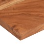 Piano Tavolo 50x20x3,8 cm Rettangolare Legno Massello Acacia