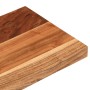 Piano Tavolo 50x20x3,8 cm Rettangolare Legno Massello Acacia