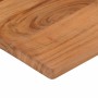 Piano Tavolo 140x20x3,8 cm Rettangolare Legno Massello Acacia