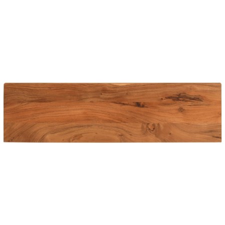 Piano Tavolo 110x20x3,8 cm Rettangolare Legno Massello Acacia