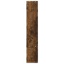 Mensola a Muro Rovere Fumo 96x12x64 cm in Legno Multistrato