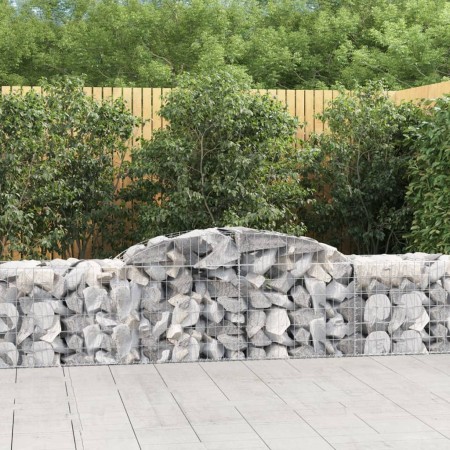 Cesti Gabbioni ad Arco 25 pz 300x50x60/80 cm Ferro Zincato