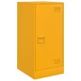 Credenza Giallo Senape 34,5x39x73 cm in Acciaio