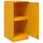 Credenza Giallo Senape 34,5x39x73 cm in Acciaio