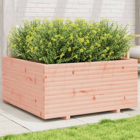 Fioriera da Giardino 100x100x49,5 cm Legno Massello di Douglas