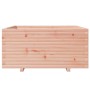 Fioriera da Giardino 100x100x49,5 cm Legno Massello di Douglas