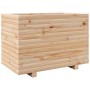 Fioriera da Giardino 70x40x49,5 cm in Legno Massello di Pino