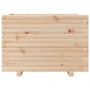 Fioriera da Giardino 70x40x49,5 cm in Legno Massello di Pino