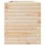 Fioriera da Giardino 70x40x49,5 cm in Legno Massello di Pino