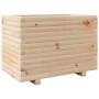 Fioriera da Giardino 70x40x49,5 cm in Legno Massello di Pino