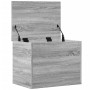 Contenitore Grigio Sonoma 60x42x46 cm Legno Multistrato