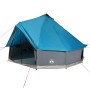 Tenda Familiare Tipi per 10 Persone Blu Impermeabile