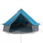 Tenda Familiare Tipi per 10 Persone Blu Impermeabile