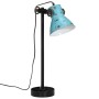 Lampada da Scrivania 25 W Blu Anticato 15x15x55 cm E27