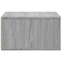 Supporto Stampante Grigio Sonoma 49x40x22,5cm Legno Multistrato