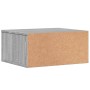 Supporto Stampante Grigio Sonoma 49x40x22,5cm Legno Multistrato