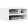 Supporto per Stampante Bianco 40x32x22,5 cm Legno Multistrato