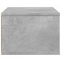 Supporto Stampante Grigio Cemento 40x32x22,5 Legno Multistrato