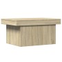 Tavolino da Salotto Rovere Sonoma 80x55x40 cm Legno Multistrato