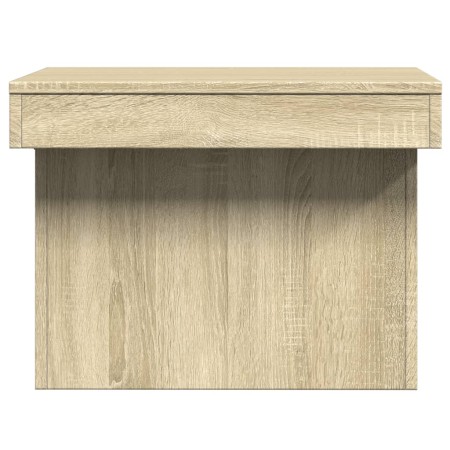 Tavolino da Salotto Rovere Sonoma 80x55x40 cm Legno Multistrato