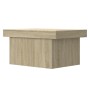 Tavolino da Salotto Rovere Sonoma 80x55x40 cm Legno Multistrato