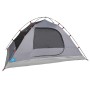 Tenda da Campeggio a Cupola per 4 Persone Blu Impermeabile