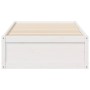 Giroletto Bianco 90x190 cm in Legno Massello di Pino