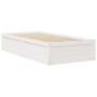 Giroletto Bianco 90x190 cm in Legno Massello di Pino