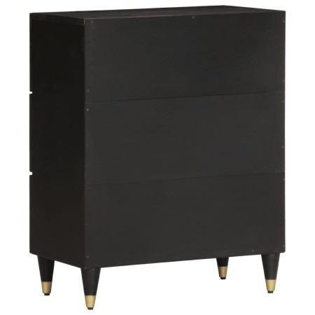 Credenza 60x33x75 cm in Legno Massello di Mango