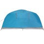 Tenda da Campeggio a Cupola per 4 Persone Blu Impermeabile