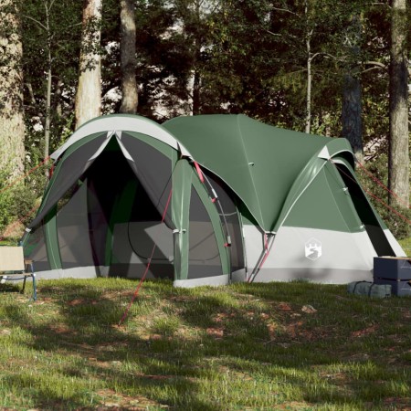 Tenda Familiare Tipi per 8 Persone Verde Impermeabile