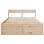Giroletto con Cassetti 120x190 cm in Legno Massello di Pino