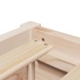 Giroletto 140x190 cm in Legno Massello di Pino