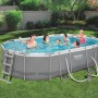 Bestway Set Piscina Ovale Power Steel 488x305x107 cm 56448