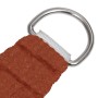 Vela Parasole 160 g/m² Terracotta 2x2,5 m in HDPE