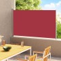 Tenda Laterale Retrattile per Patio 200x300 cm Rossa