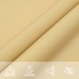 Vela Parasole Sabbia 5x2 m 100% Poliestere Oxford