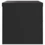 Armadio Classificatore Nero 90x40x40 cm in Acciaio