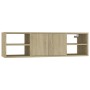 Scaffale a Parete Rovere Sonoma 102x30x29 cm Legno Multistrato