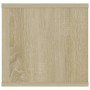 Scaffale a Parete Rovere Sonoma 102x30x29 cm Legno Multistrato